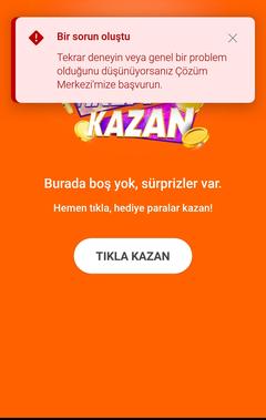 HEPSİBURADA TIKLA KAZAN BOŞ YOK ( kampanya mobilde aktif ))