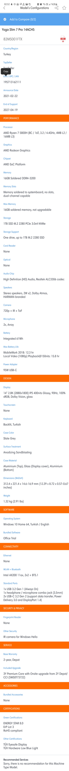 Ryzen Mobil 5000 Serisi [ANA KONU] Laptop Tavsiye & Tartışma