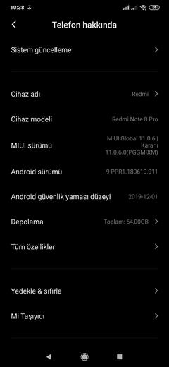 Xiaomi Redmi Note 8 Pro [ANAKONU]