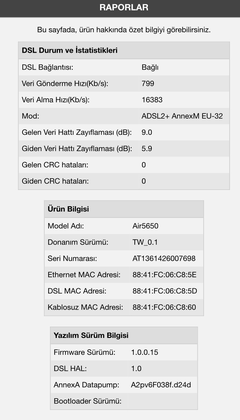  Hattımın Alabildiği Max. Hızı Nasıl Öğrenebilirim?