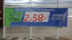  Gaziantep Otogaz Fırsatı- Aygaz 2.99'dan 2.58'e düşürmüşler.