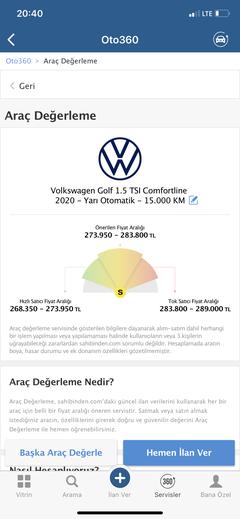 Arabamı ne kadara satmalıyım Golf