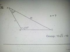  15-75-90 üçgeni