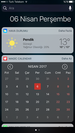 Olmazsa-Olmaz Widgets'lar | 