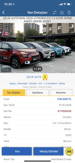 YENİ Citroën C3 ANA KONU (C3 III) 2021 MAKYAJLI KASA ÇIKTI