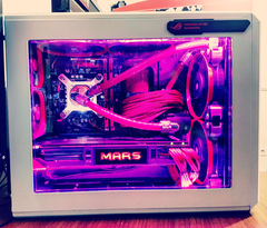  CORSAIR AIR 240 WHITE-RED MOD&CUSTOM