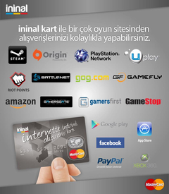 İNİNAL KART HAKKINDA HER ŞEY (Kredi/Banka Kartıyla Yükleme ininal Cüzdan’da)