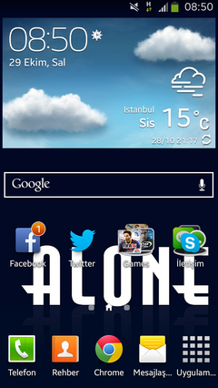  Akıllı telefon masaüstü SS' lerinizi alalım