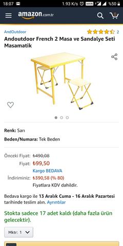 amazontr çeşitli indirimler