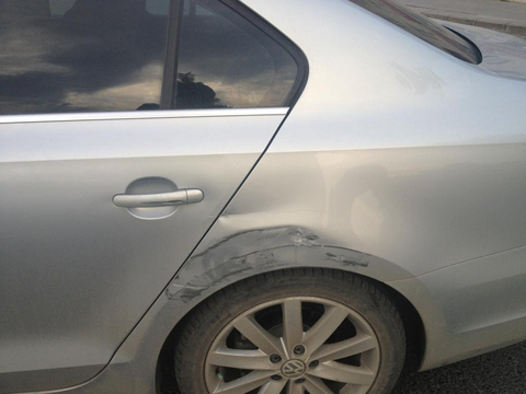 Kaza yaptik ( yeni jetta )