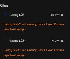 SAMSUNG GALAXY S22 VE S22 + [ANA KONU]