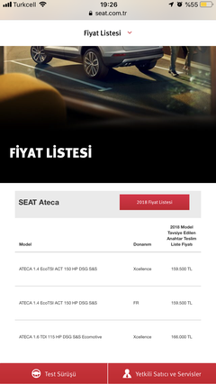 Seat Ateca  (ANA KONU)