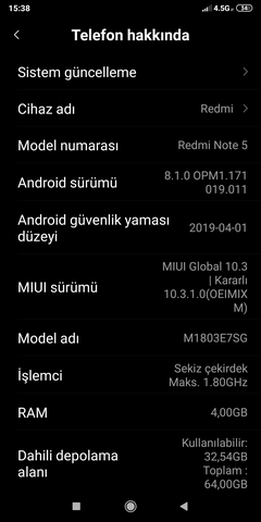 ★ Xiaomi Redmi Note 5 AI / Pro ★ Ana Konu