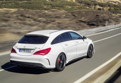  Mercedes CLA ve CLA 45 AMG Shooting Brake