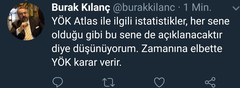 BURAK KILANÇ ANALİZ