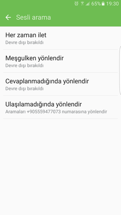  Yönlendirilmiş Numara Hk.