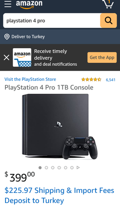 Amazon.de'den PS4 Pro Temin Etme Konusu 