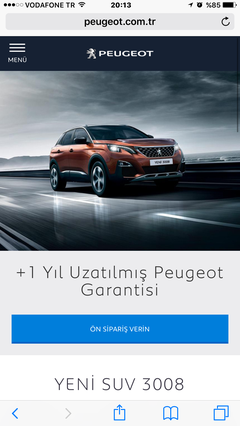 YENİ PEUGEOT 3008 ANA KONU