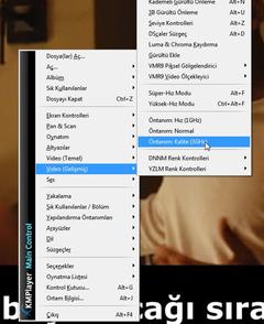  KM Player da altyazı hizalaması???