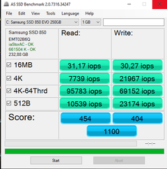 Samsung 860 Evo Düşük iops değeri sorunu