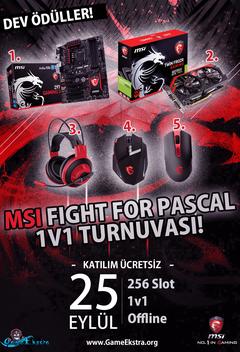  GameEkstra MSI 1v1 Fight for Pascal CS:GO Turnuvası