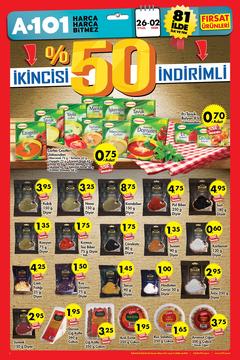  A101 - (29 Eylül - 26/02 - 01 Ekim)