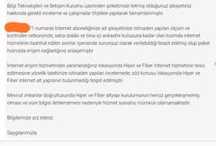 Türk Telekom Dilekçe Örneği - Örnekleri ve Altyapı Port - Fiber - talepleri