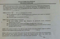 istatistik dersi acil yardım