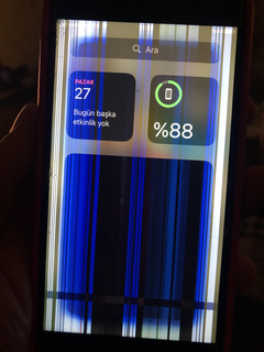 IPHONE 7 PLUS DÜŞÜRME SONRASI ÇİZGİ SORUNU