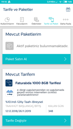  Yeni Yil 8GB Tarifesi 29TL-(TürkTelekom)