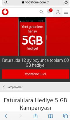 Vodafone NET saha fiyatlarından faydalanmak için irtibata geçebilirsiniz...