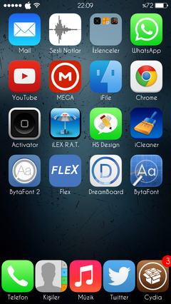  ~ iOS 7 - 7.1.2 Jailbreak ÇIKTI !!! ~ (JB Yapımı, Repo, Tweak ve SSS)