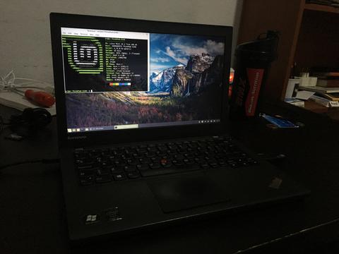 Thinkpad X240 + Linux Mint 19.2 Xfce = Aşk