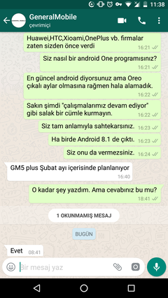 ★★ General Mobile GM 5 Plus [ANA KONU] ★★9 Ay sonra Her tarafı sorunlu bir OREO Geldi   ★★