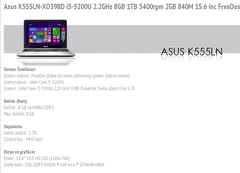  Asus K555LN-XO398D 8GB Alınır MI ?