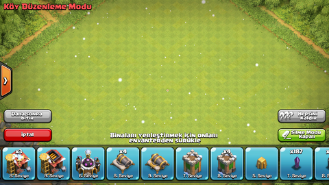 TH-8 | 4 İşçi | 2400 Zümrüt | Full Mor ve Siyah Duvarlı Hesap