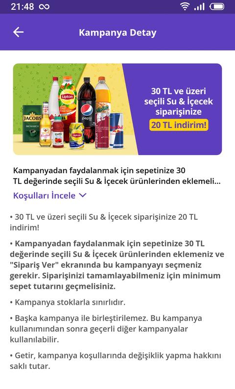 Getir, Getirbüyük, Getiryemek, Getirsu, Getirçarşı FIRSATLAR (ANAKONU)