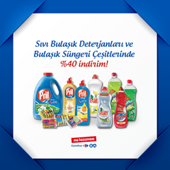  CarrefourSA 5-8 Haziran 2015 bulaşık deterjanları %40 indirim