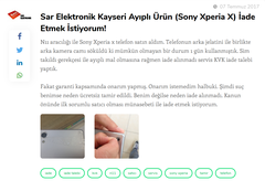 Sony Xperia XZ - 969 TL-Trendyol