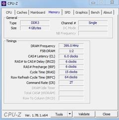 1333mhz ram 400mhz olarak gösteriyor?