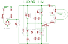 LUXAR 11W devresi