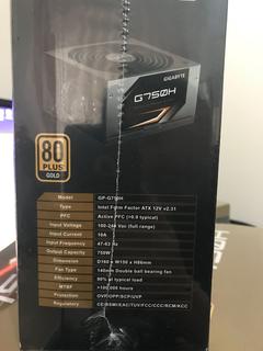 Gigabyte G750H  750w 80+ modüler psu inceleme