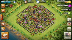  140 Level Full TH10,37x38 Hero,8k Gemli Hesap