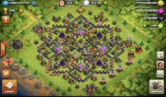  111 level clash of clans hesabı.. SATILIKKK.. Bu duvara en ucuz köy..