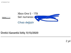 Xbox One S 1TB (Çift Kol)