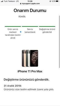 ABD’ den alınan İphone 11Pro Max Garantisi Nasıl