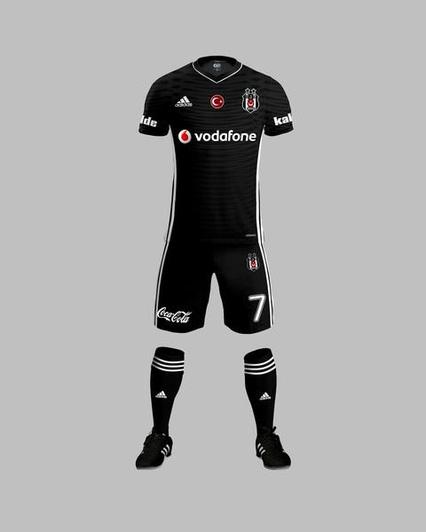 Beşiktaş 2017-2018 Sezonu Formaları (öneri)