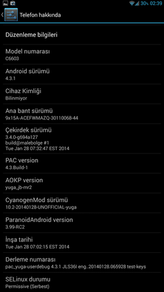  Xperia [Z] PAC-ROM [JB4.3.1][CM][AOKP][PA][HALO & PIE]