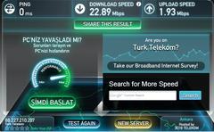  TT net Hipernet değerlerim.