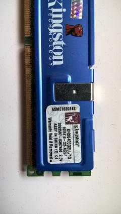 Kingston HyperX 1 gb Ddr2 667 Mhz CL5 Ram = 15 TL [OC +2.0V 800 MHZ CL4 RAM]